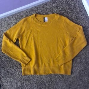Yellow H&M sweater